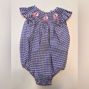 Pink and Blue Sailboat Bubble